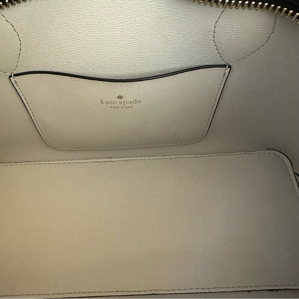 Kate Spade Darcy Small Black Leather Satchel Bag - Picture 12 of 15